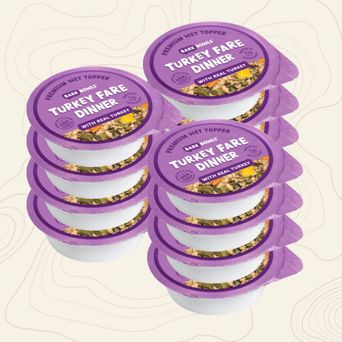 Bark Bowls Turkey Fare Dinner — 12ct Multipack
