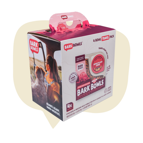 Bark Bowls - Medium Homestyle Beef Dinner Multipack