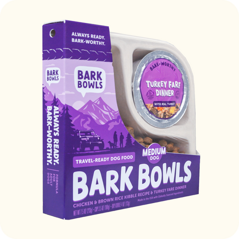 Bark Bowls - Medium Turkey Fare Dinner