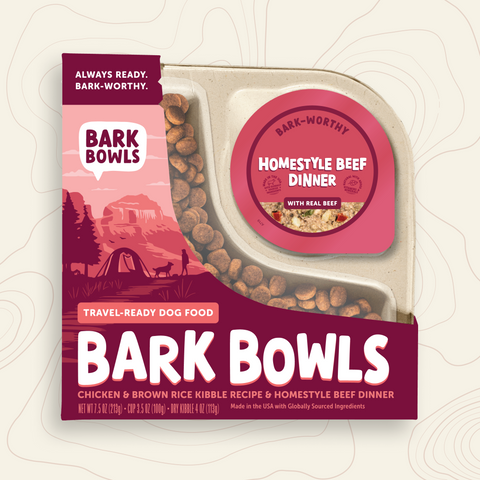 Bark Bowls - Homestyle Beef Dinner - 4 Pack Wholesale Case