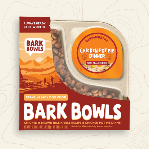 Bark Bowls - Chicken Pot Pie Dinner - 4 Pack Wholesale Case